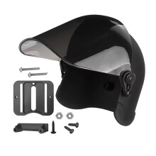 Motorcycle Phone Mount with Sunshade Helmet Phone Holder Waterproof Mobile Holder