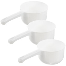 3 Pcs Convenient Water Dipper Household Bathing Ladle Cooler Handles Tub