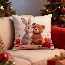 Housse de coussin en velours 10x10 pouces