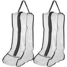 2 Pack Clear Tall Boot Storage Bags
