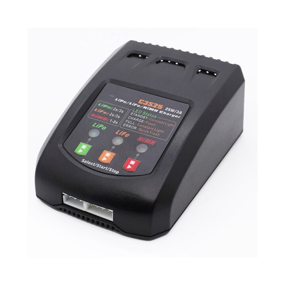 Te3025 25W/3A Charging Balance Charger For Rc 7.4V-11.1V 2-3S Lipo Nimh Battery Remote Control Toy Car Charger Eu 6031029069727
