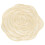 Rose Pattern Round Vinyl Placemat 15 Inch 1