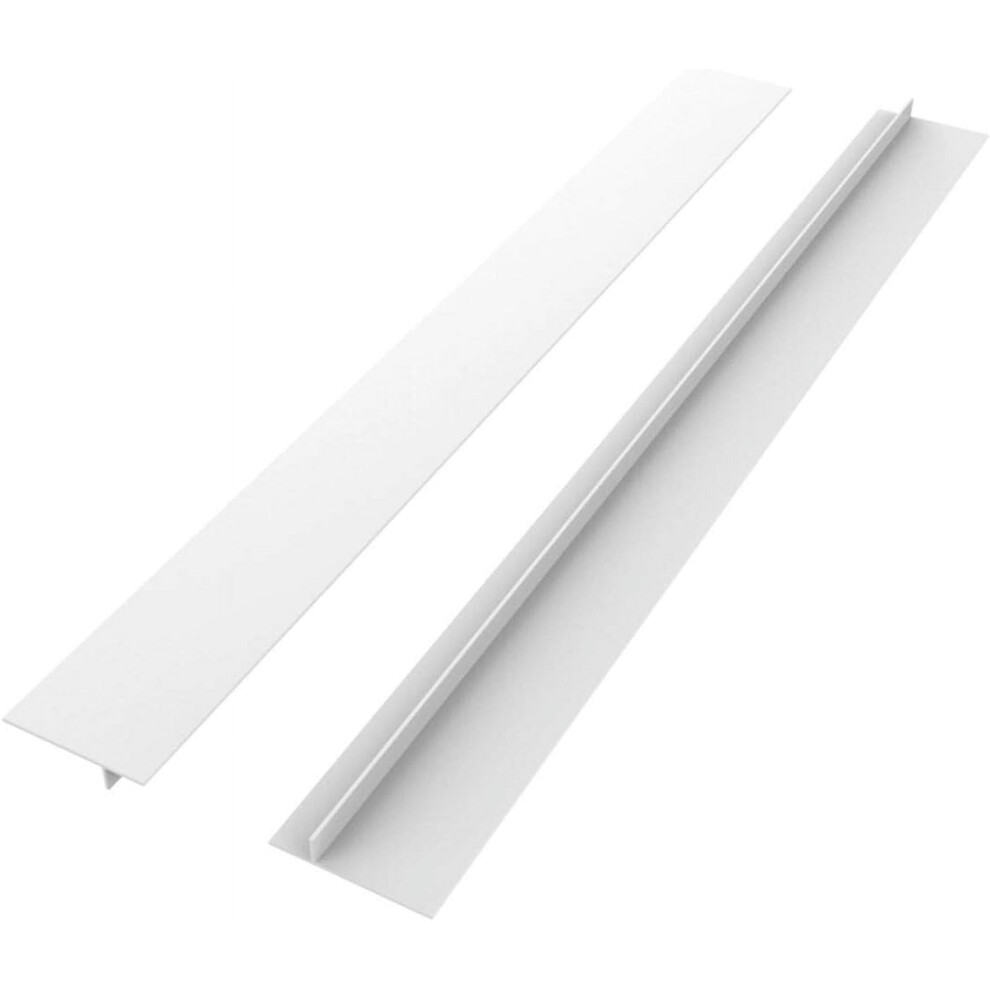 2Pcs Stove Counter Gap Cover Â Flexible, Heat-Resistant, Easy-Clean Gap Filler For Appliances, Oven, Washer & Dryer 9422877308002