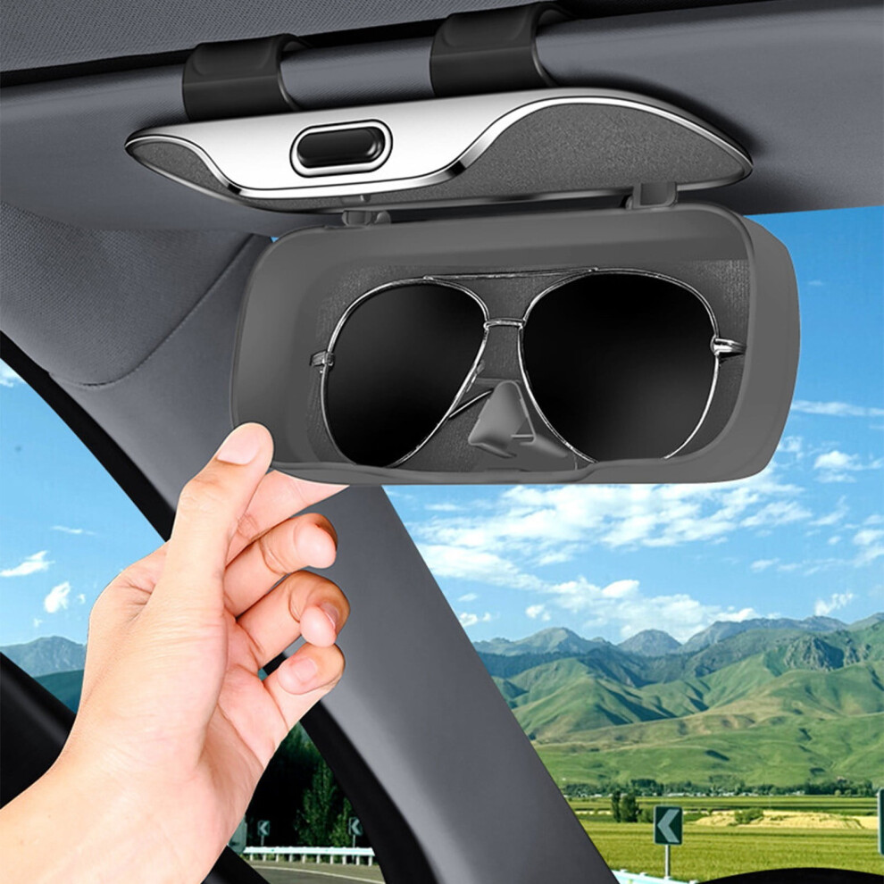Car Visor Organizer With Sunglasses Holder And Storage 913466928460