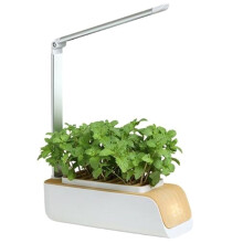 Home LED Grow Light Hydroponic Planter Height Adjustable Indoor Gardening System EU Plug