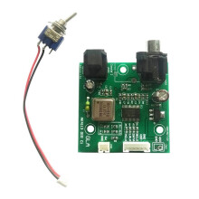 SPDIF Coaxial Optical Fiber AK4113 Audio Receiver Board I2S Output Sampling Rate 32-192KH for DAC