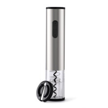 Electric Wine Opener Rechargeable Set, Automatic Electric Wine Opener with Foil Cutter, Pourer, Vacuum Stopper