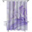 Lila marmor duschdraperiset med krokar 91x183 cm 1