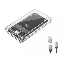 ORICO External Hard Drive Enclosure MSATA to Type-C SSD Enclosure Case USB 3.2 Gen1 Type-C 5Gbps for MSATA SSD