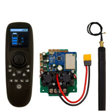 RX40P-TXG7 Color Screen Display Brushless Net-Pulling Boat Remote Control Set Large Range 2000-Meter Without GPS Module