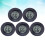 unbranded 5 PC Thermometer Hydrometer Humidity Reptile Hygrometer Black 4