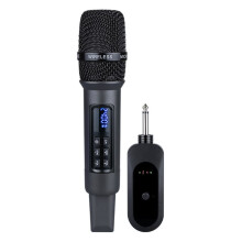 One-to-One Universal Wireless Microphone System for Home Karaoke & Outdoor Sound Systems 2.4GHz Handheld Microphone