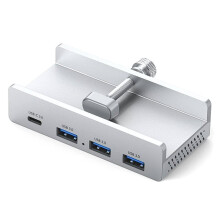 10Gbps USB HUB Clamp USB 3.0 Splitter Adapter for Desktop PC Accessories Usb Extension Hub Clip