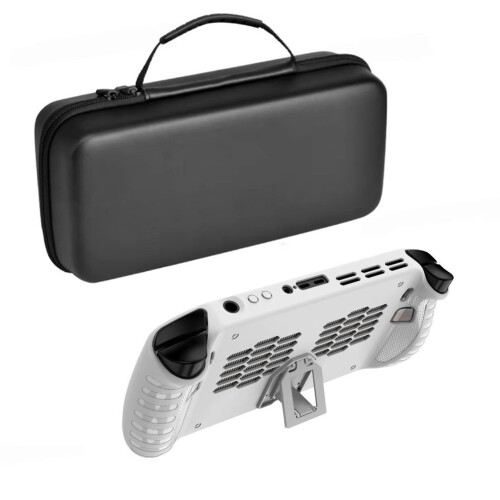 Hard Carrying Case for  Legion Go S Game Console Anti-Drop Shockproof Case Handheld Console Protective Case White 1