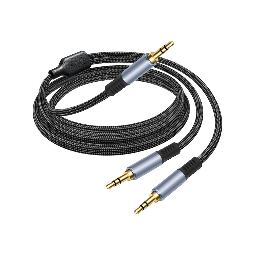3.5Mm To Double 3.5Mm Audio Splitter, Trs Jack Headphones Adapter Cable For Smartphone, Computer, Speakers 6031264429737