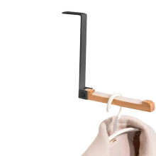 1 Crochet de Porte Portable pour , Porte-Manteau en Bois Pliable pour Manteaux, Chapeaux et Robes, Idéal pour la Buanderie