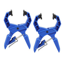 2pcs Woodworking Clamps G-Clamps Fastening Fixtures C-Clamps Quick-Release Clamps Spring-Loaded Clamps Woodworking Tools