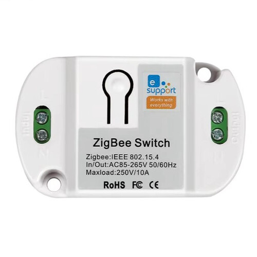 ZigBee 3.0   10A 265V DIN Rail Module, Wireless Remote Control Voice App Automation,  Home Relay Module 1