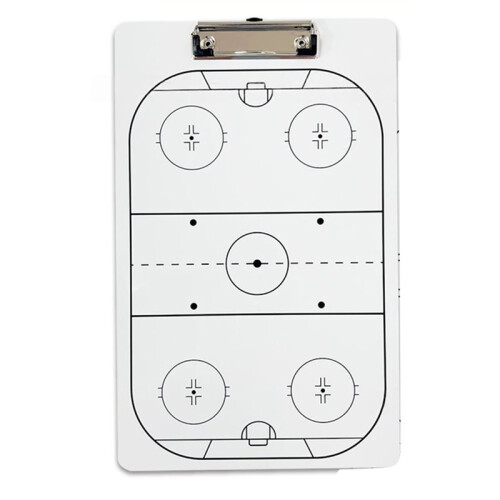Tableau Blanc Effaçable à Sec Double Face, Rondelle pour Tableau de Sport de Balle