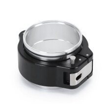Zware Aluminium 63 mm V-Band Klem + Flenssysteem voor 2,5 Inch Radiatorslang Turbodumppijp