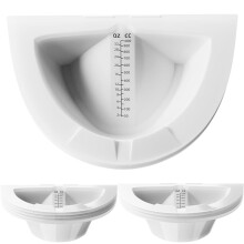 10-Pack Urinuppsamlingshatt för Toalett, 32oz/1000cc Urinuppsamlare, för Kvinnor och Män