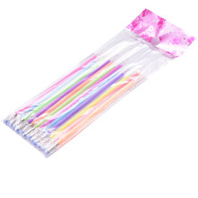Colorful Glitter Gel Pen Refills 0.8mm, 12pc Metallic Set for Crafting & Adult Coloring Books
