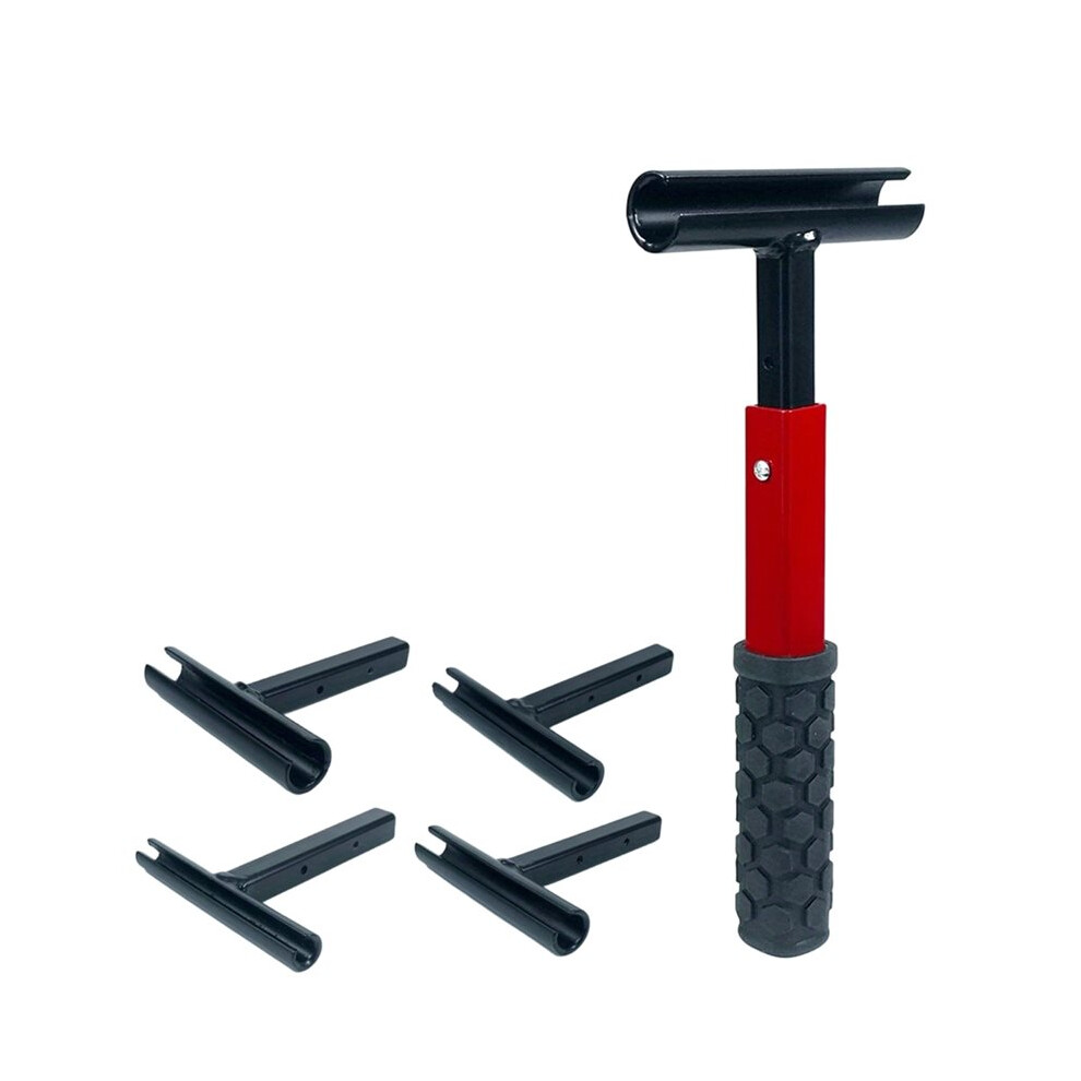 Photos - Other for Repair Door Hinge Wrench Kit 9/13/15/18mm with Replacement Heads for Efficient Adjustments