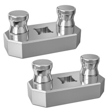 2 Pack 77455 Cable Bending Tool, 1/2 Inch Ratchet Connection, Optimal Bend 500 , Knuckle Guard, High-Quality Aluminum