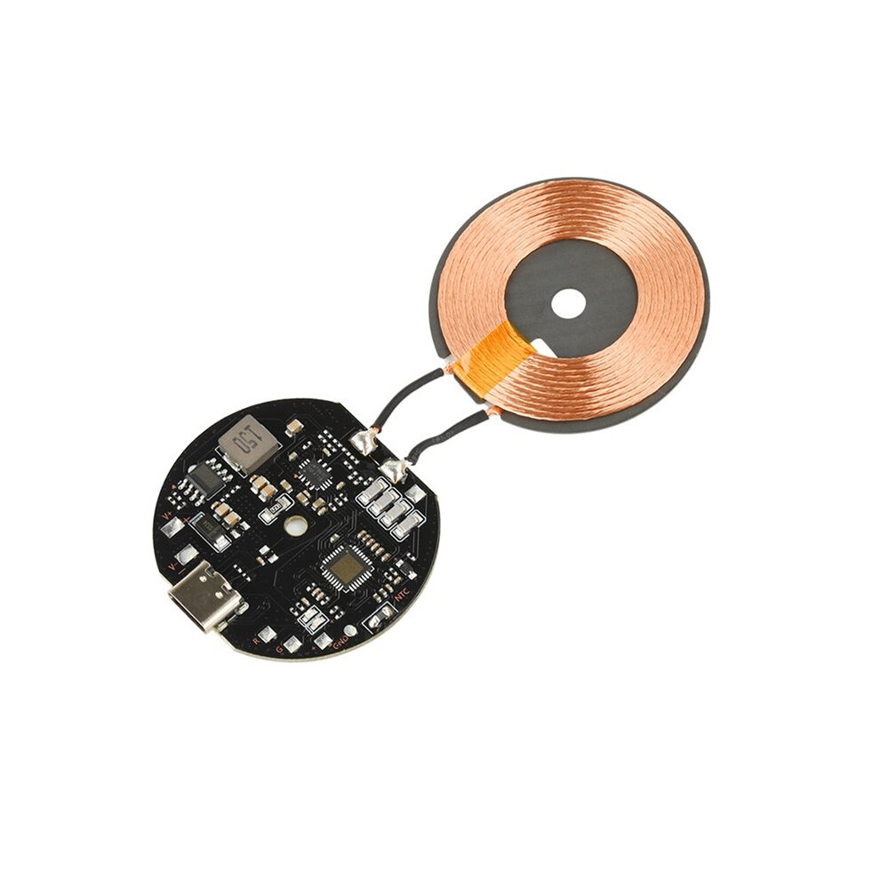 20W Wireless Charger Transmitter Module 12V 24V Type C Fast Charging Circuit Board Coil Diy Wireless Charging Pad Power 6031329021067