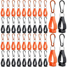 40 PCS Glove Clips Glove Belt Clip, Work Safety Clip Gloves Keeper Grabber Clips for Belt Loop Guard Worker Construction