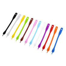 Marqueurs de verres à vin en silicone perforés, lot de 12