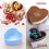 Heart-Shaped Silicone Cake Mold 4.5 in 1