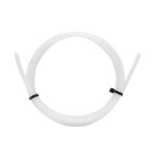 Low-Resistance PTFE Tube 2M High Temperature Resistance Star-Shaped Facilities Tube 3D Printer Accessory White