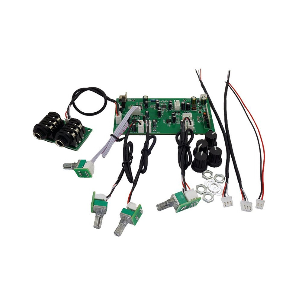 Karaoke Preamplifier Board Microphone Amplification And Reverb Effect Board Volume Control Pre-Amplifier Board Module 4712741379708