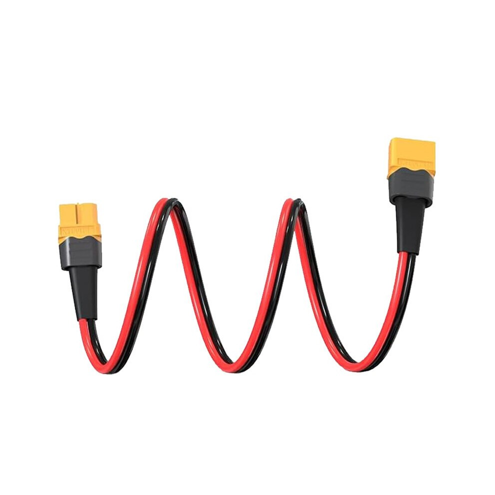Xt60h 12Awg Parallel Battery Connector Male/Female Cable Dual Extension 1M Silicone Wire For Rc Battery Motor 4712095775836