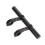 1 Set of Bike Extension Bar Professional Handlebar Extender Multi-function Extension Rack 4