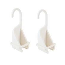 CPAP Hose Holder & Shower Hanger Hook for Tube Cleaning and Drying,Fits 15-19mm Standard CPAP Tubings 2 Packs