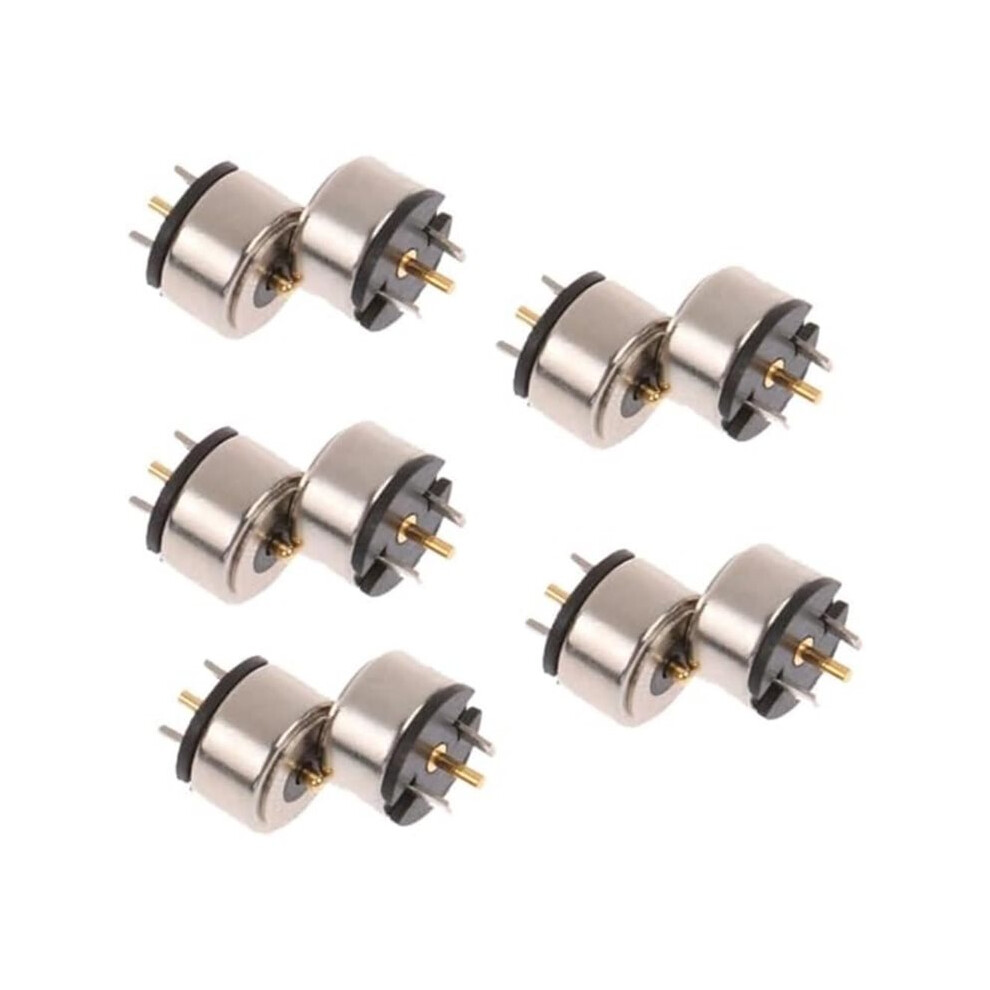 5Pair Magnetic Pogo Pin Connector Set, 10 Pcs, 8Mm, Male & Female, Power Charge Probe For Pogo Pin Connector 6031306929218