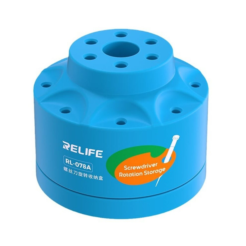Relife Rl-078A Multi-Function Phone Repair Screwdriver Storage Holder With Non-Slip Base Large Capacity Tools Collecting Box 6031418887512