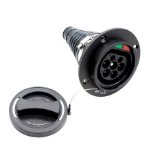 IEC 62196 Type 2 EV Car 32A 3P Electric Car Charging Socket Without Cord European Standard