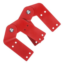 2pcs Galvanized Steel Hinges for Attic Ladder Replacement Kit Step Ladder Parts