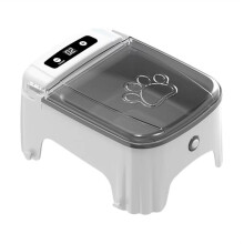 Automatischer Futterautomat für Katzen und Hunde mit Zeitschaltuhr und Deckelöffnung