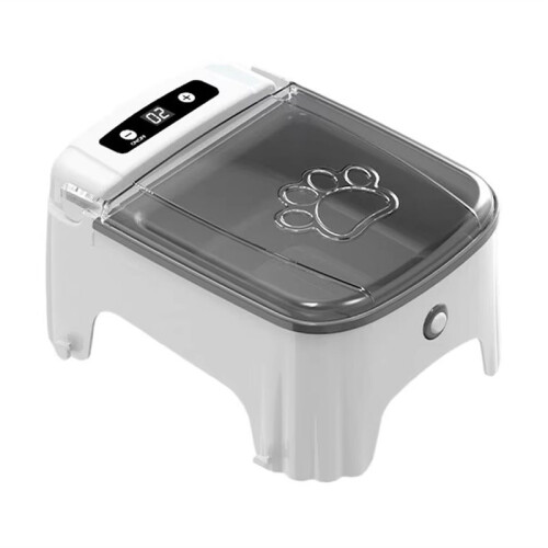 Distributore Automatico di Cibo per Gatti, Distributore Automatico di Cibo Lento per Cani, Distributore Automatico di Cibo per Gatti con Apertura