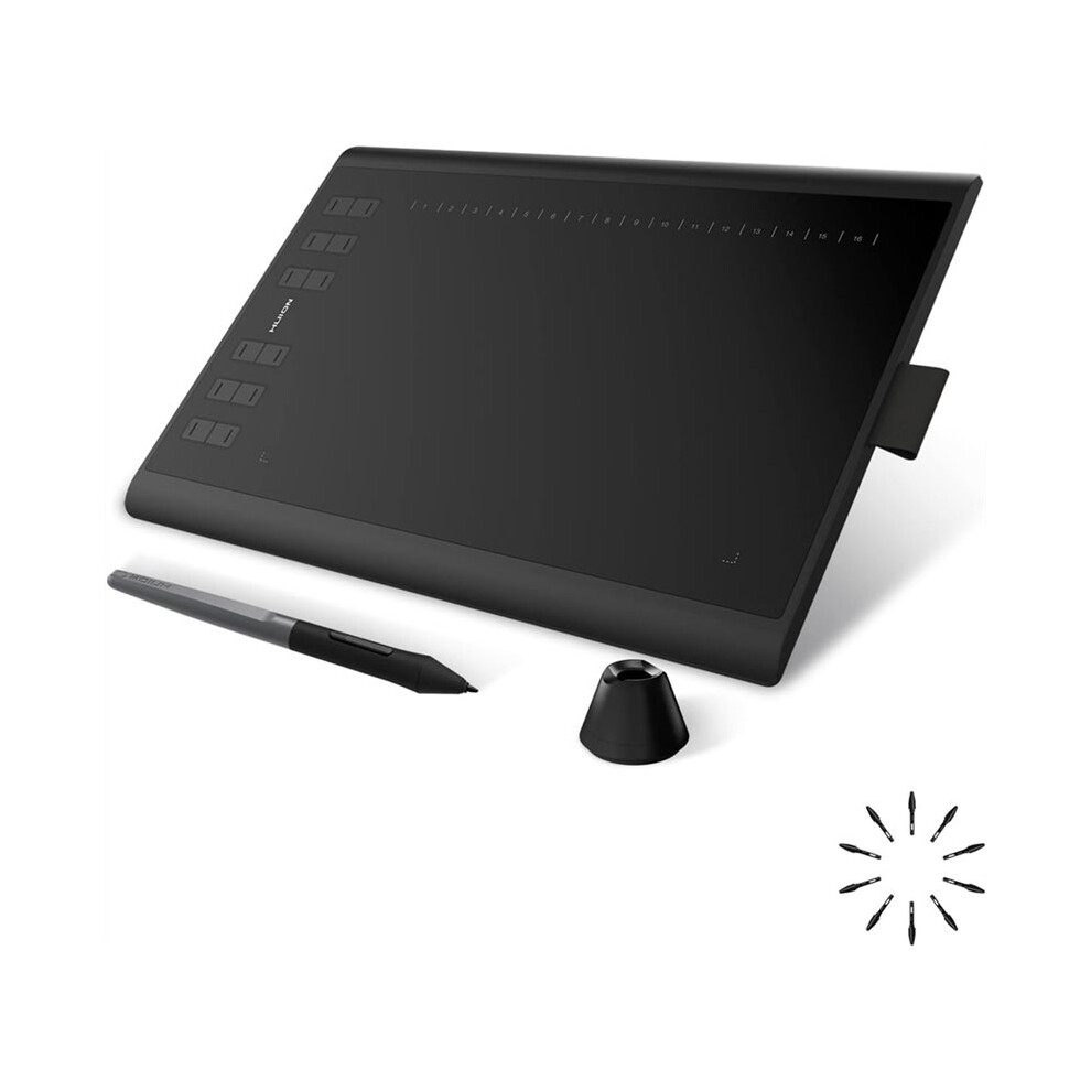 Huion H1060p Drawing Tablet With 8192 Pressure Sensitivity Battery-Free Stylus,For ,Windows Pc And Android 4713522896254