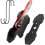 Brake Caliper Compression Tool, Adjustable Brake Caliper Piston Compressor Tool with 2 Hooks for Piston Calipers 1