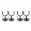 4 PCS Wall Mounted Bat Display Rack Space-Saving Baseball Bat Holder Bat Storage Holder Bat Display Baseball Bat Wall Mount Hook 8