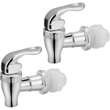 2er-Pack Ersatzauslauf für Getränkespender, Druckauslauf für Getränkekaraffe