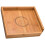 Bandeja Quadrada para Chá, Estilo Chinês, em Bambu, para Armazenar Chá Pu-Erh. 1