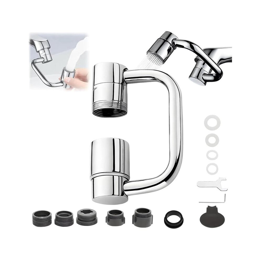 Universal Sink Faucet 360 Rotatable U Shaped Faucet Extender For Bathroom Sink/Kitchen 4711062055322