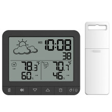 Estação Meteorológica Sem Fio para Ambientes Internos com Medidor Eletrônico de Temperatura e Umidade